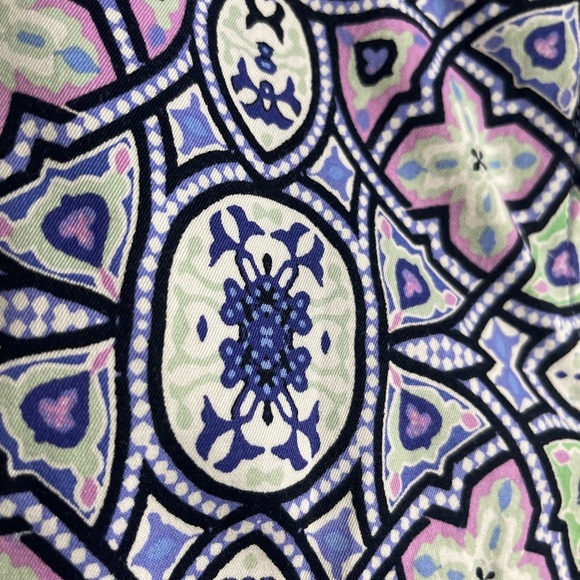 Talbots Geometric Floral Pattern Women’s Shorts Size 16 - Picture 5 of 11